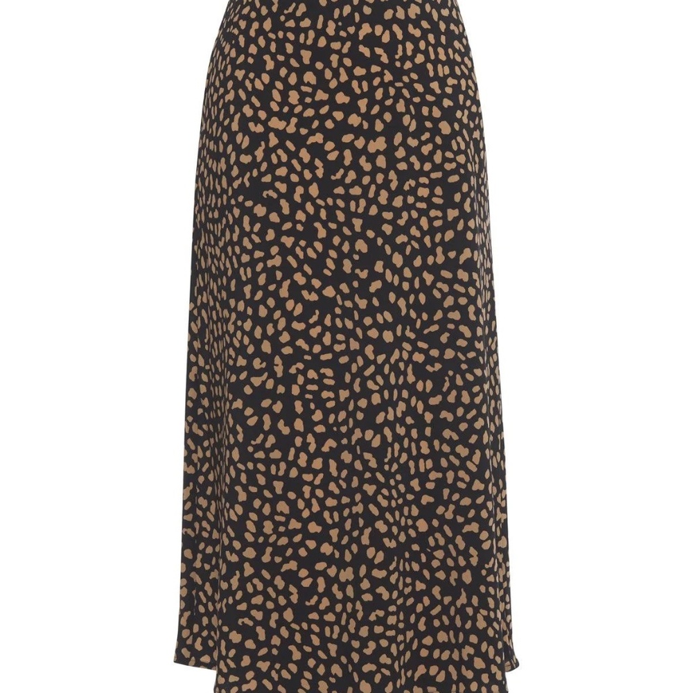 Sanctuary Midi Cheetah Print Skirt (M)